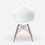 Wooden easy chair