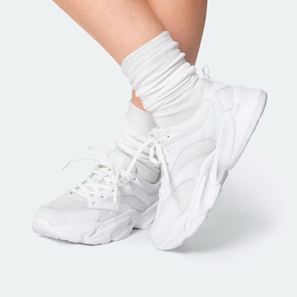 White Trainer Sneakers